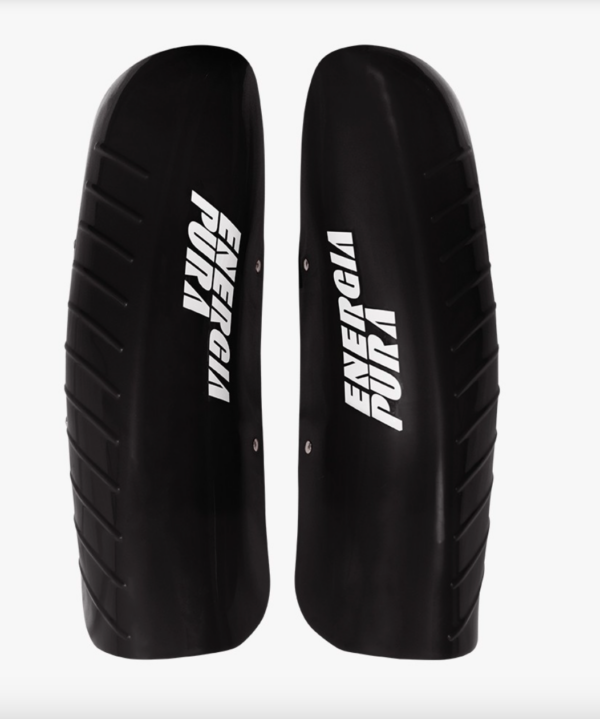 ENERGIAPURA Shinguards black on World Cup Ski Shop